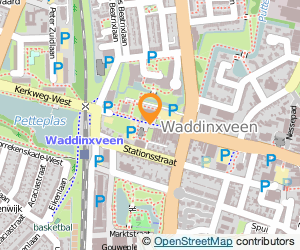 Bekijk kaart van Street One in Waddinxveen