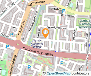 Bekijk kaart van Joan Wamsteeker  in Utrecht