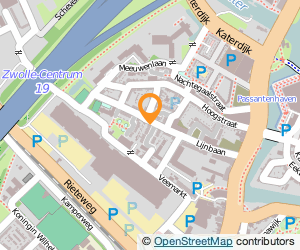 Bekijk kaart van P. Hendriks  in Zwolle