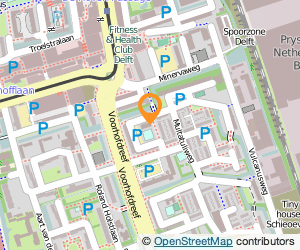 Bekijk kaart van Budo Gouweleeuw  in Delft