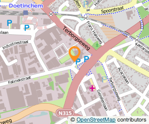Bekijk kaart van Fabriekstraat sector Techniek & Informatica in Doetinchem