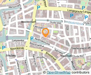 Bekijk kaart van Boekenvoordeel in Leiden