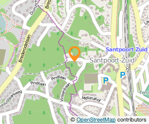 Bekijk kaart van Pure Food Experience  in Santpoort-Zuid