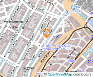 Bekijk kaart van Borgesius Horeca B.V.  in Amsterdam