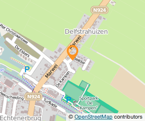 Bekijk kaart van Berry's Bestratingen  in Delfstrahuizen