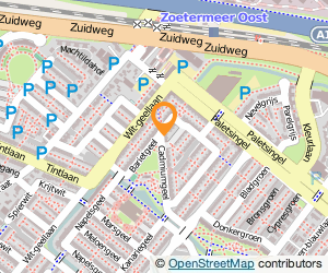 Bekijk kaart van Ipse de Bruggen Cadmiumgeel 4  in Zoetermeer
