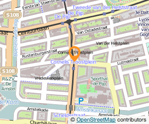 Bekijk kaart van Lensing Piano Service  in Amsterdam