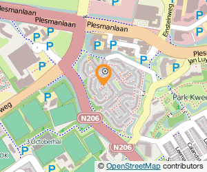 Bekijk kaart van De Muur Automatisering  in Leiden