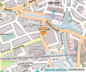Bekijk kaart van De Twee Wielen - fietsenmaker  in Groningen