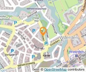 Bekijk kaart van De Bruijn Finance B.V.  in Woerden