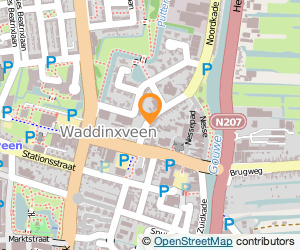 Bekijk kaart van Glam Factory  in Waddinxveen