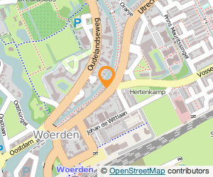 Bekijk kaart van Eurohotel Centrum Rotterdam B.V. in Woerden