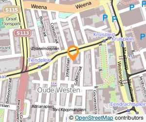 Bekijk kaart van Gymzaal Josephstraat  in Rotterdam