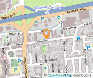 Bekijk kaart van Schildersbedrijf Jan Bakkers  in Waalwijk