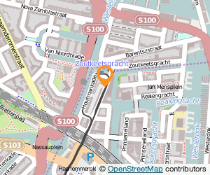 Bekijk kaart van Melanie van Dijk  in Amsterdam