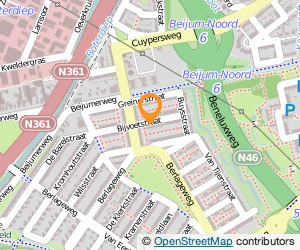 Bekijk kaart van Tegelzetbedrijf T. Niestijl  in Groningen