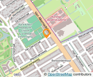 Bekijk kaart van Schrijfwerf  in Den Haag