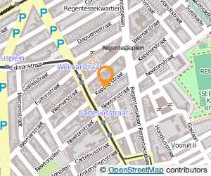 Bekijk kaart van VVE Kepplerstraat 192/190/190 te 's-Gravenhage in Den Haag