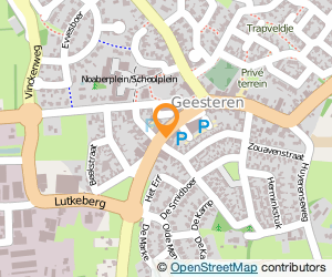 Bekijk kaart van V.O.F. Cafetaria `Zandbergen` in Geesteren (Overijssel)