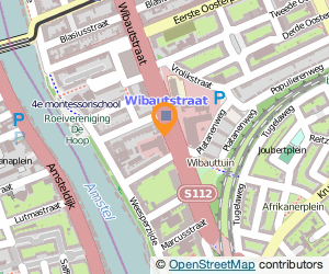 Bekijk kaart van Algem. A'damse Particul. Tandverzorg. A.A.P.T. in Amsterdam