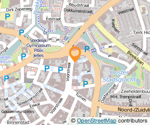 Bekijk kaart van Restaurant De Voorstreek  in Leeuwarden