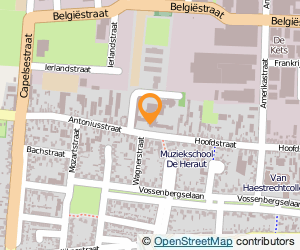 Bekijk kaart van Woonzorgcentrum De Vossenberg  in Kaatsheuvel