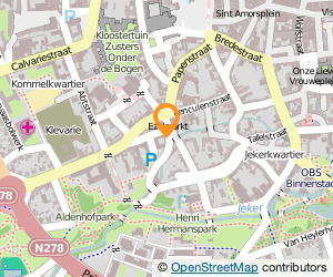 Bekijk kaart van Studenten Service Centrum  in Maastricht