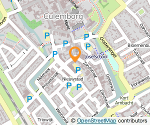 Bekijk kaart van Vereniging Het Bondsgebouw  in Culemborg