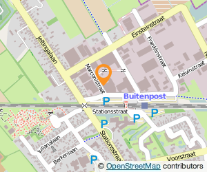 Bekijk kaart van Raderwerk in Buitenpost