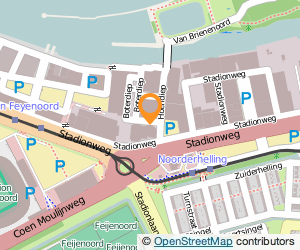 Bekijk kaart van Cluster Dienstverlening Boterdiep 6 in Rotterdam