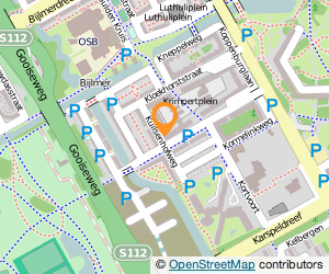 Bekijk kaart van Mrnoone  in Amsterdam Zuidoost