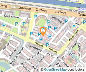 Bekijk kaart van Pedicuresalon Bekker  in Zoetermeer