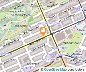 Bekijk kaart van M. de Graaf Bierbrauwer  in Amsterdam