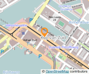 Bekijk kaart van R.W. Roodenburg Tandartspraktijk in Rotterdam
