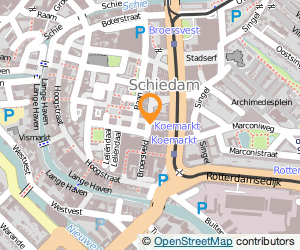 Bekijk kaart van D-reizen in Schiedam