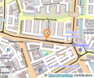 Bekijk kaart van Van der Breggen Bakkers in Rotterdam
