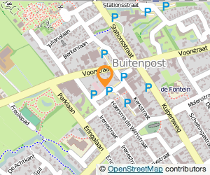 Bekijk kaart van Coop in Buitenpost