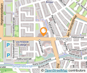 Bekijk kaart van Apotheek Veldsema in Weesp