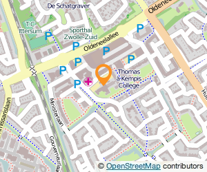Bekijk kaart van Fysiotherapie Kersten in Zwolle