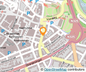 Bekijk kaart van Restaurant De Nieuwe Winkel  in Nijmegen