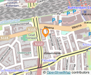 Bekijk kaart van Bouazzata Taxi  in Rotterdam