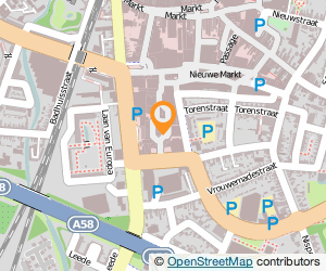 Bekijk kaart van Oscar Kapsalon in Roosendaal