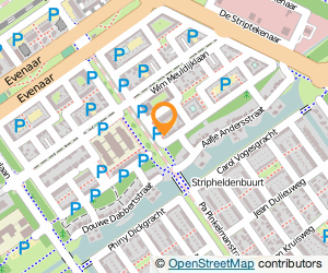 Bekijk kaart van Jouetta's danscentrum by Chantal in Almere