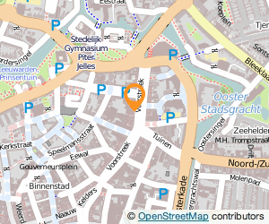 Bekijk kaart van Café Restaurant Cleopatra  in Leeuwarden