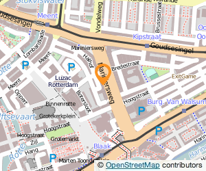 Bekijk kaart van Opleidingsinstituut Kappersakademie B.V. in Rotterdam