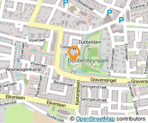 Bekijk kaart van Vereniging Economisch Culturele Club in Dordrecht