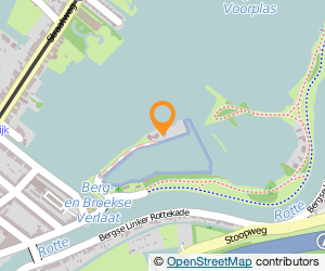 Bekijk kaart van Watersportvereniging AEGIR  in Rotterdam