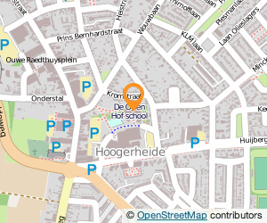 Bekijk kaart van Openbare Basisschool De Dobbelsteen in Hoogerheide