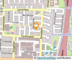 Bekijk kaart van Pedicurepraktijk Leonie van der Velden in Eindhoven