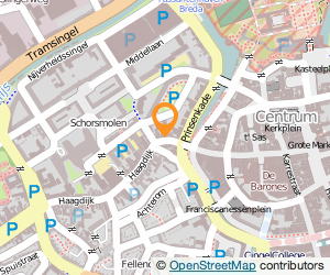 Bekijk kaart van 't Schrijfgereitje  in Breda